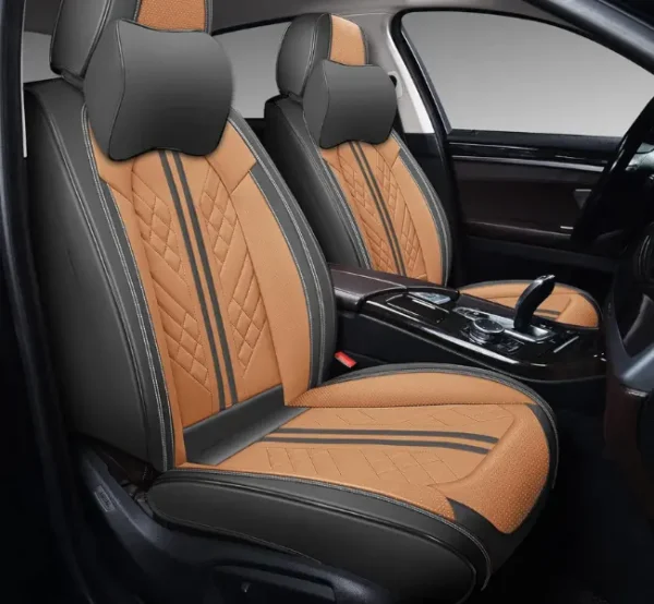 seat cover/PVC Leather Car Seat Cover with pillow/seat cover-FM-23 - Image 2