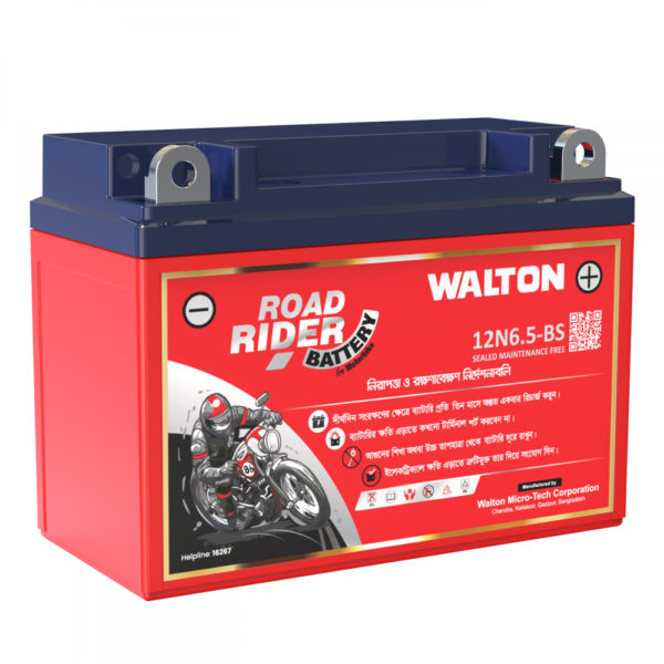 Walton Road Rider 12N6.5-BS Bike Battery Price in BD