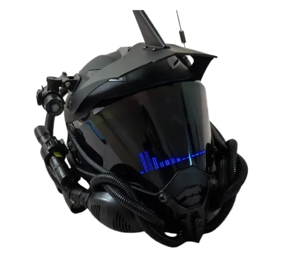 Cyberpunk Samurai Motorcycle Helmet