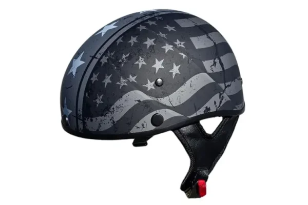 Vega Warrior Motorcycle Half Helmet