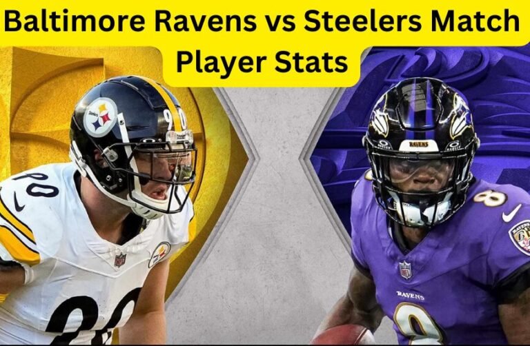 Baltimore Ravens vs Steelers Match Player Stats: Complete Game Breakdown