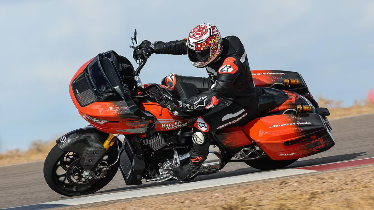 4.Harley-Davidson CVO Road Glide RR – Cruiser/bagger standout with premium build