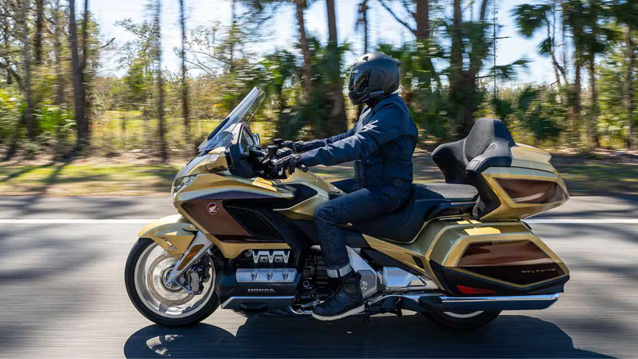 5.Honda Gold Wing – Touring legend with long-distance comfort