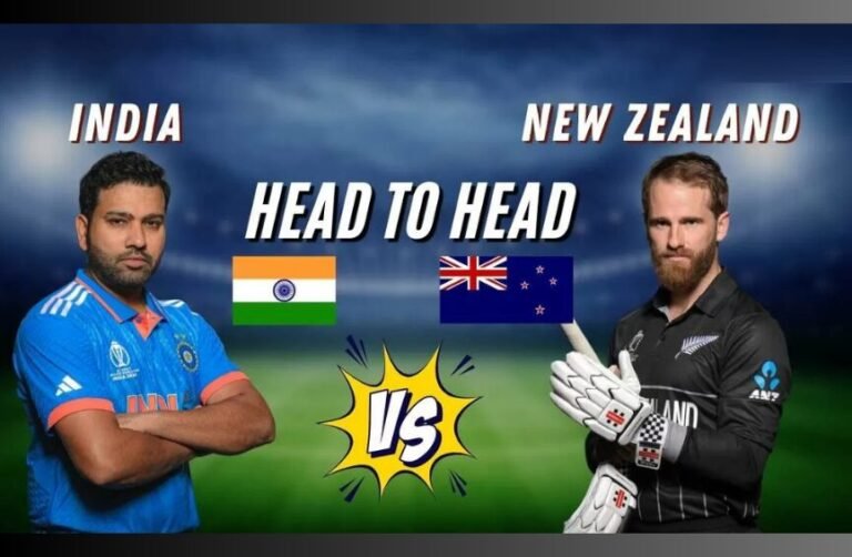India National Cricket Team vs New Zealand National Cricket Team Timeline