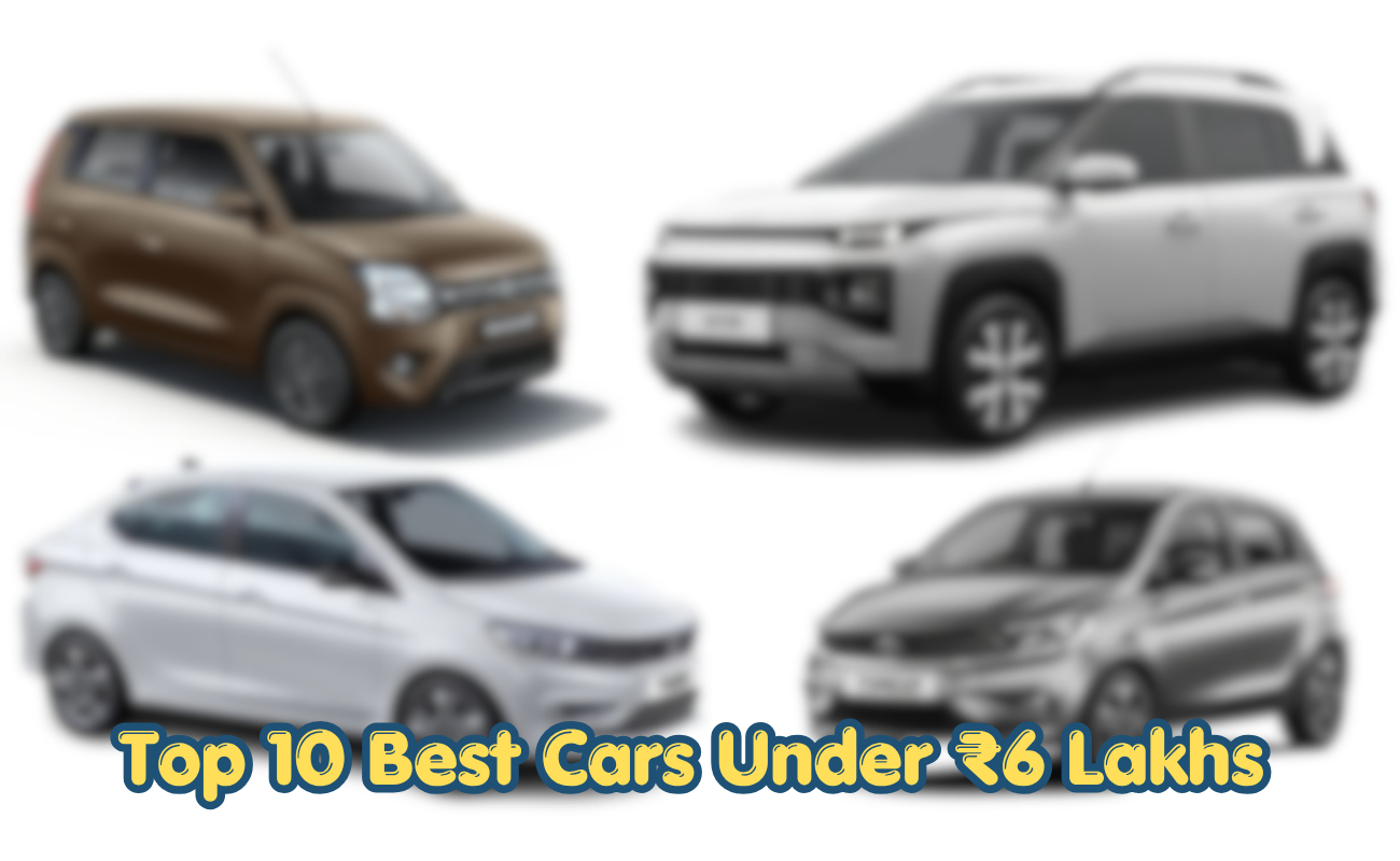 Top 10 Best Cars Under ₹6 Lakhs in India in 2026